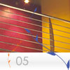 parapetto Inox modello FLAT della linea INOXLIVE