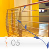parapetto Inox modello FLAT della linea INOXLIVE