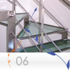 parapetto Inox modello FLAT della linea INOXLIVE