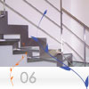 parapetto Inox modello FLAT della linea INOXLIVE