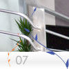 parapetto Inox modello FLAT della linea INOXLIVE