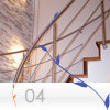 Corrimano Inox REEF della linea Inoxlive