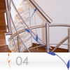 Corrimano Inox REEF della linea Inoxlive