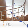 Corrimano Inox REEF della linea Inoxlive